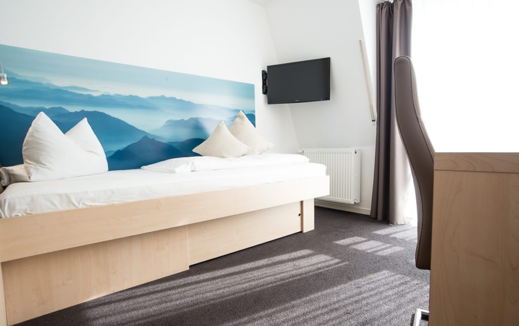 Klinikzimmer Standard in unserer Entzugsklinik