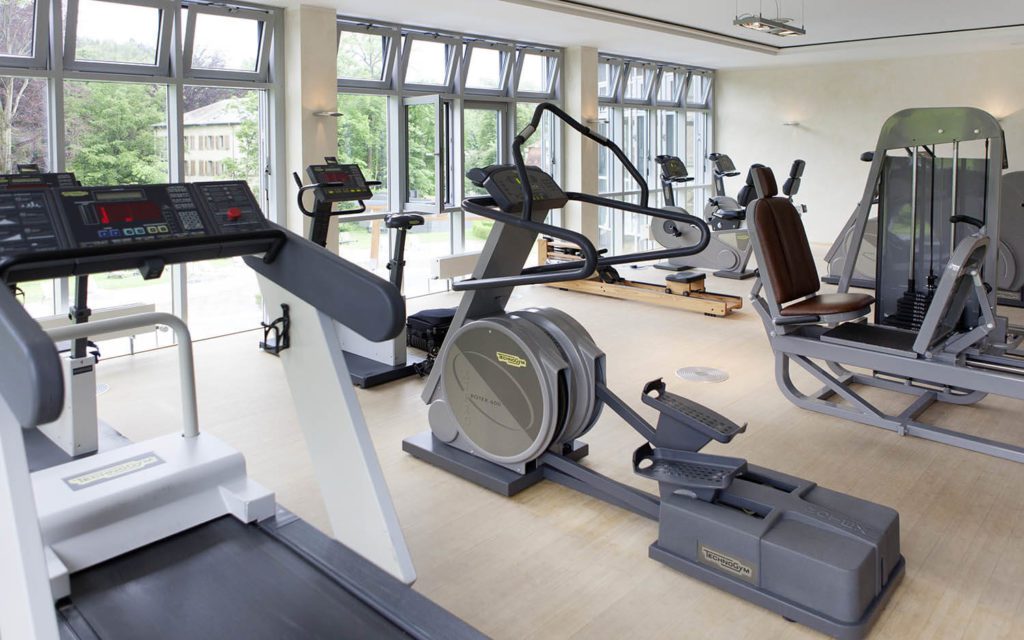 Moderne Fitnessräume in unserer Entzugsklinik